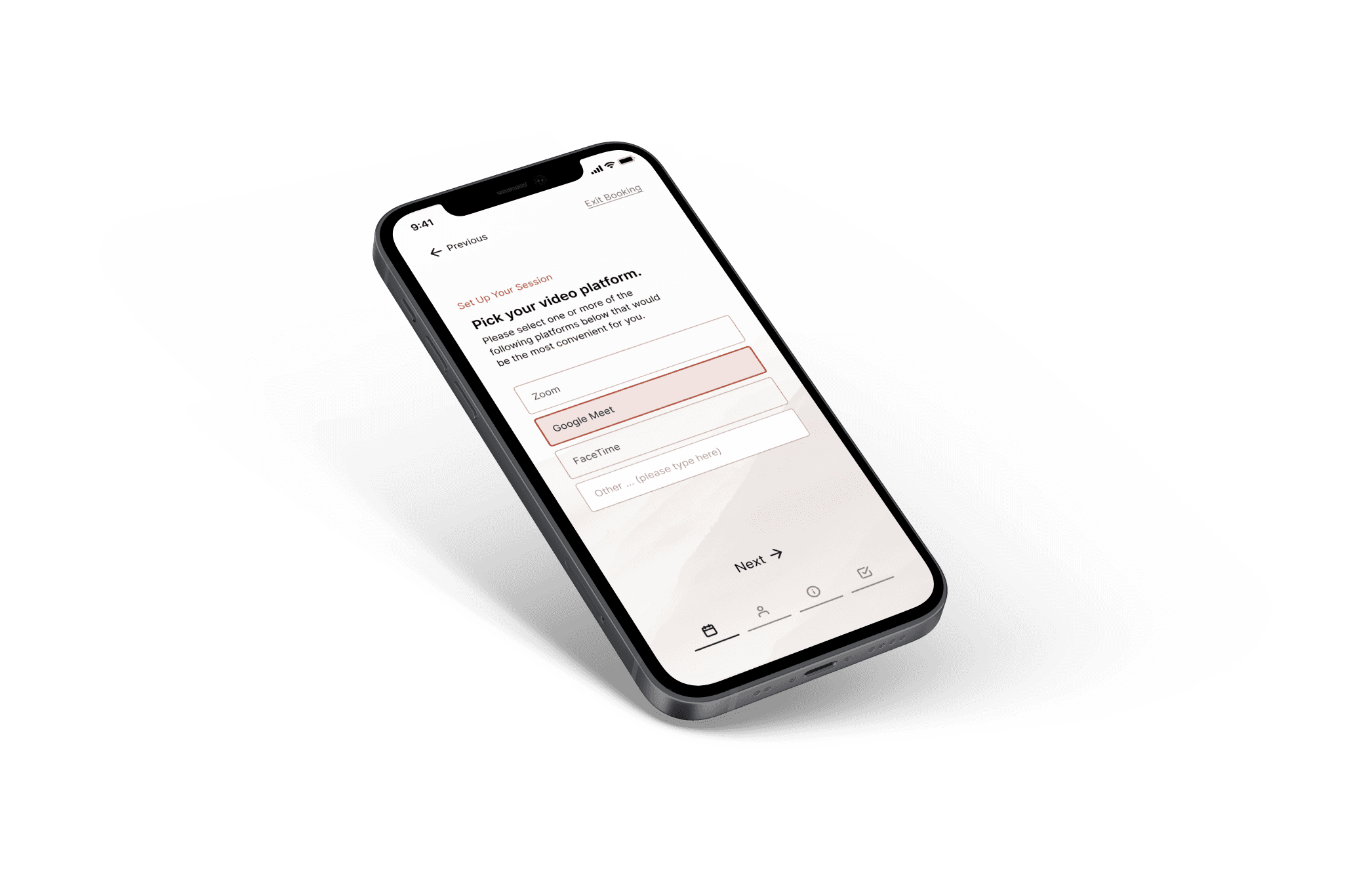 Margot — a session booking app