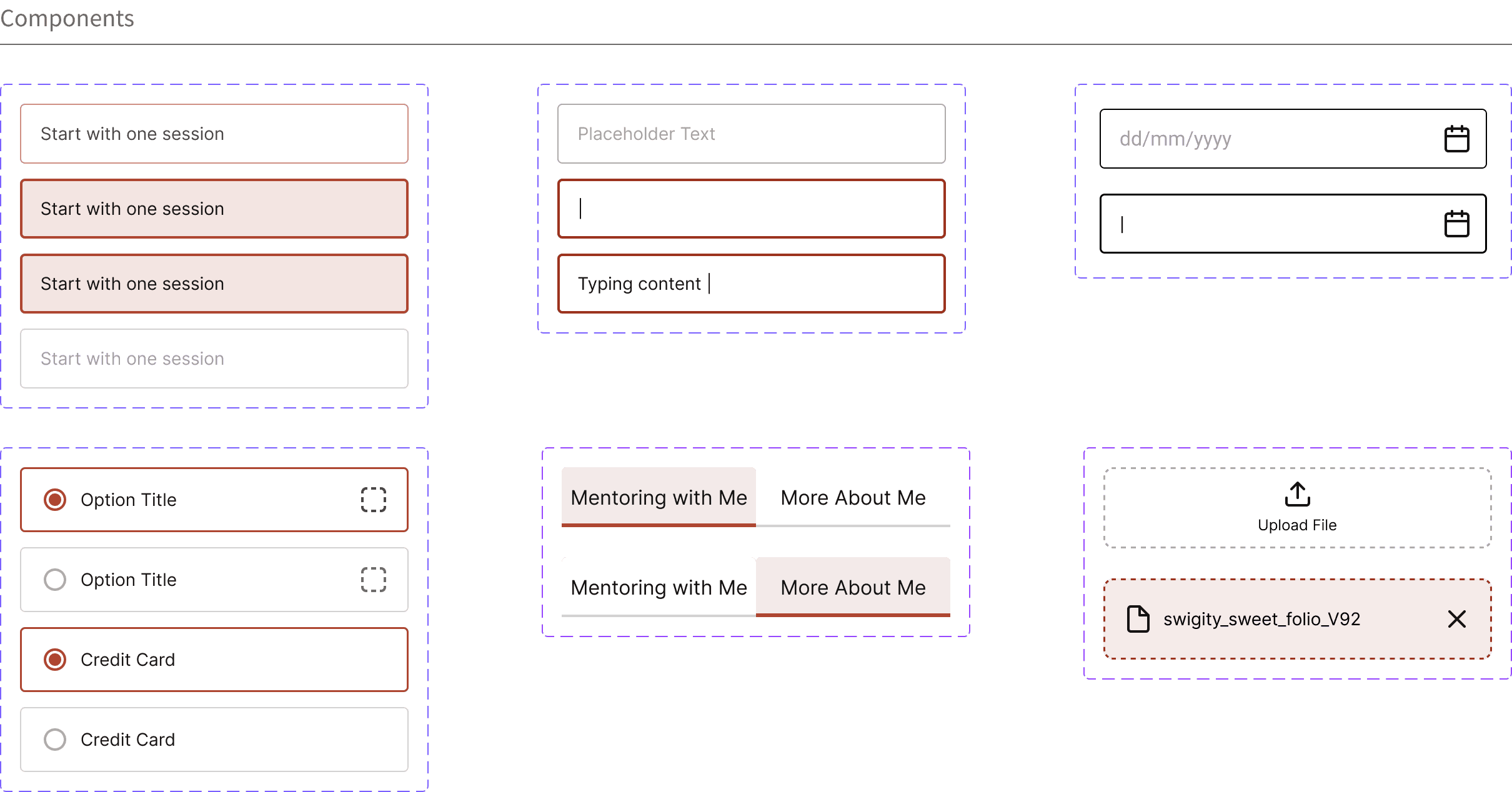 UI component library